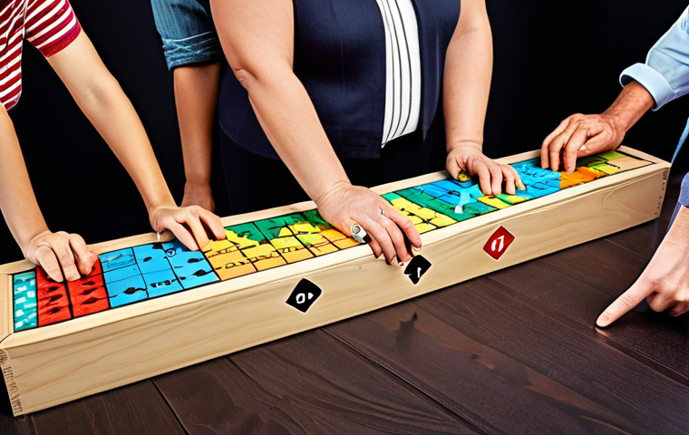 **

"A diverse group of people of different ages and backgrounds collaboratively building a bridge from risk assessment (represented by puzzle pieces of varying danger symbols) to financial goals (represented by a treasure chest on the other side). The bridge uses building blocks of knowledge that includes charts, graphs and financial terms. Style: Colorful, uplifting, and symbolic."

**