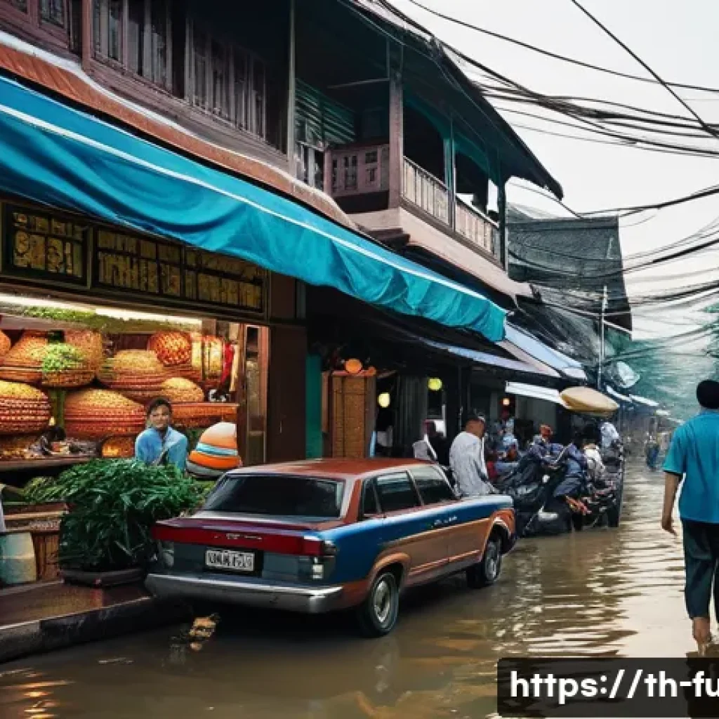펀드투자상담사와 글로벌 금융 시장 사례 - **Prompt 1: Reflecting on Past Financial Crises in Thailand**
"A cinematic and evocative image d...
