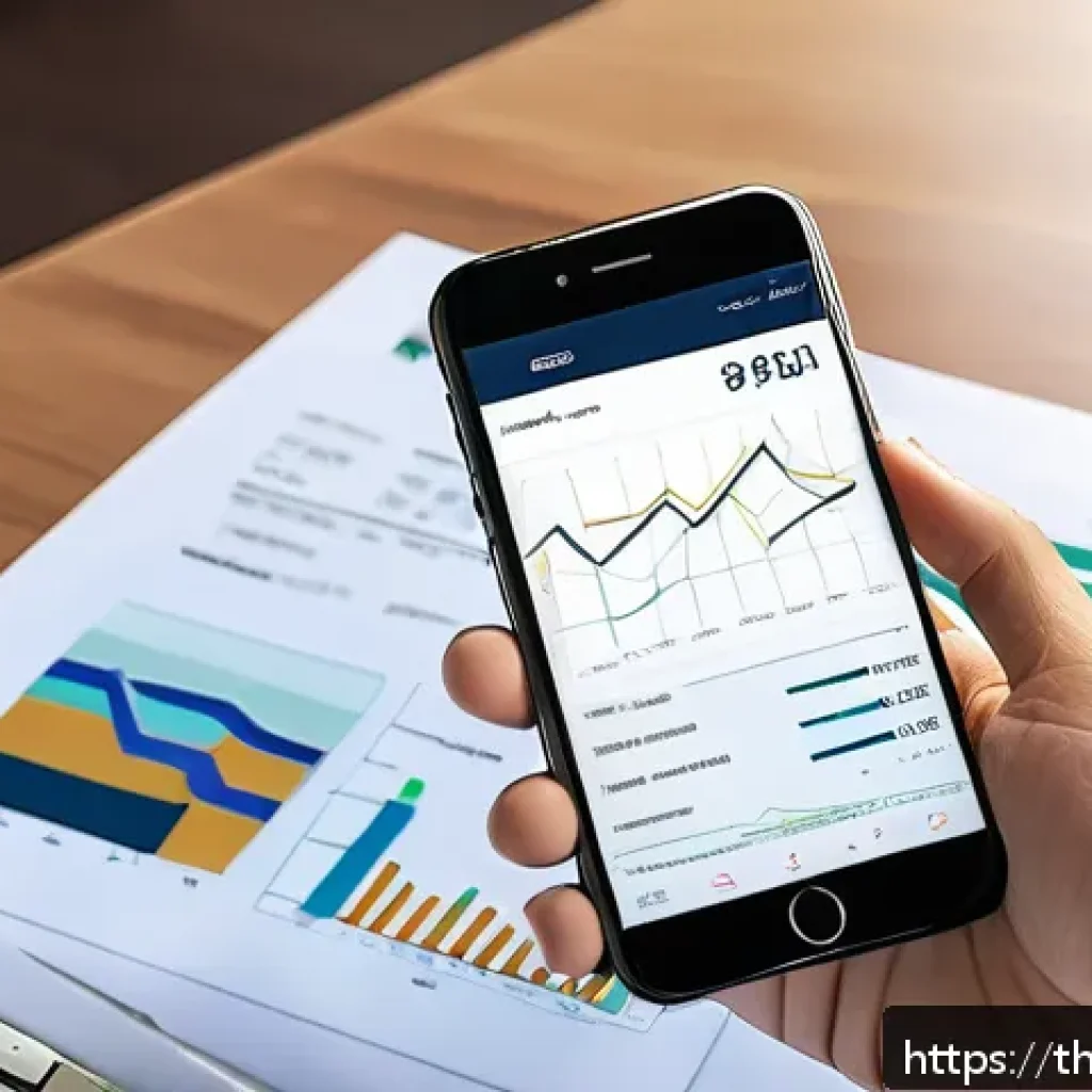 펀드투자상담사로서 금융상품 개발 사례 - A modern digital financial product interface displayed on a sleek smartphone screen, showing real-ti...